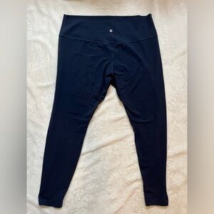 SOLD Navy Lululemon Align Leggings Size 18 ‘28 inch